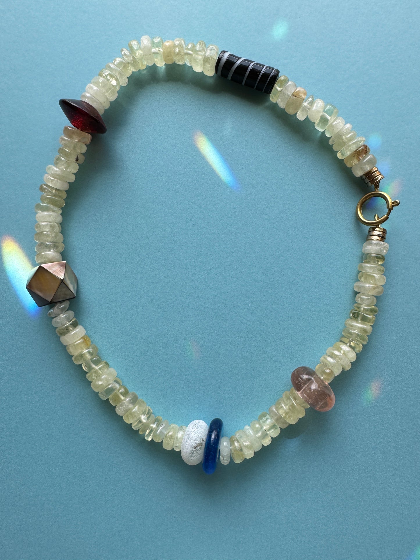 Curio Necklace in Lemon Quartz