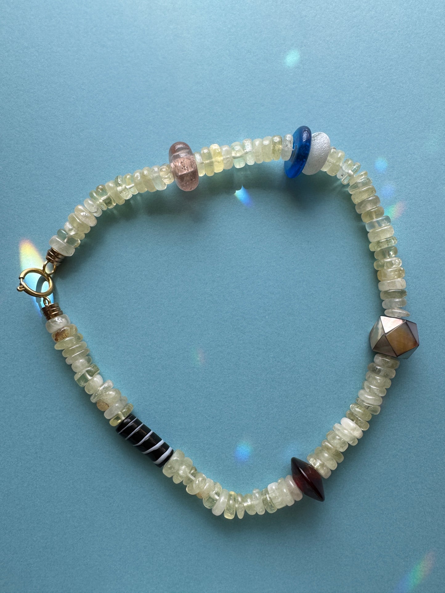 Curio Necklace in Lemon Quartz